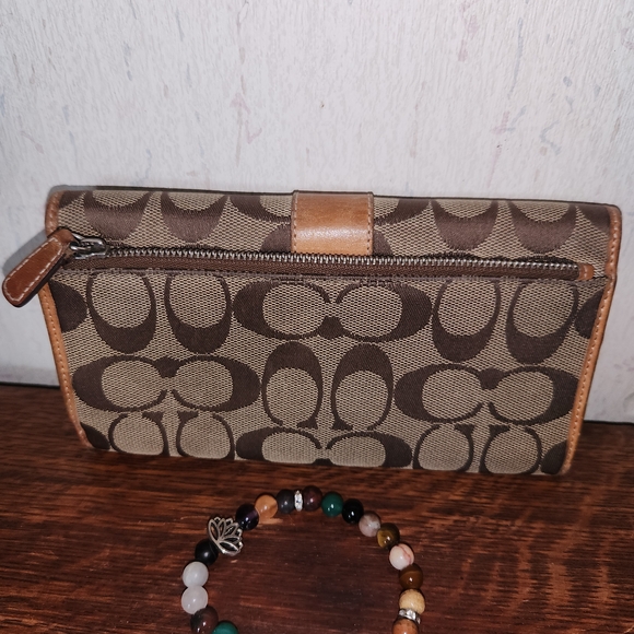 Coach Wallet and Beaded Bracelet BUNDLE - Picture 4 of 4